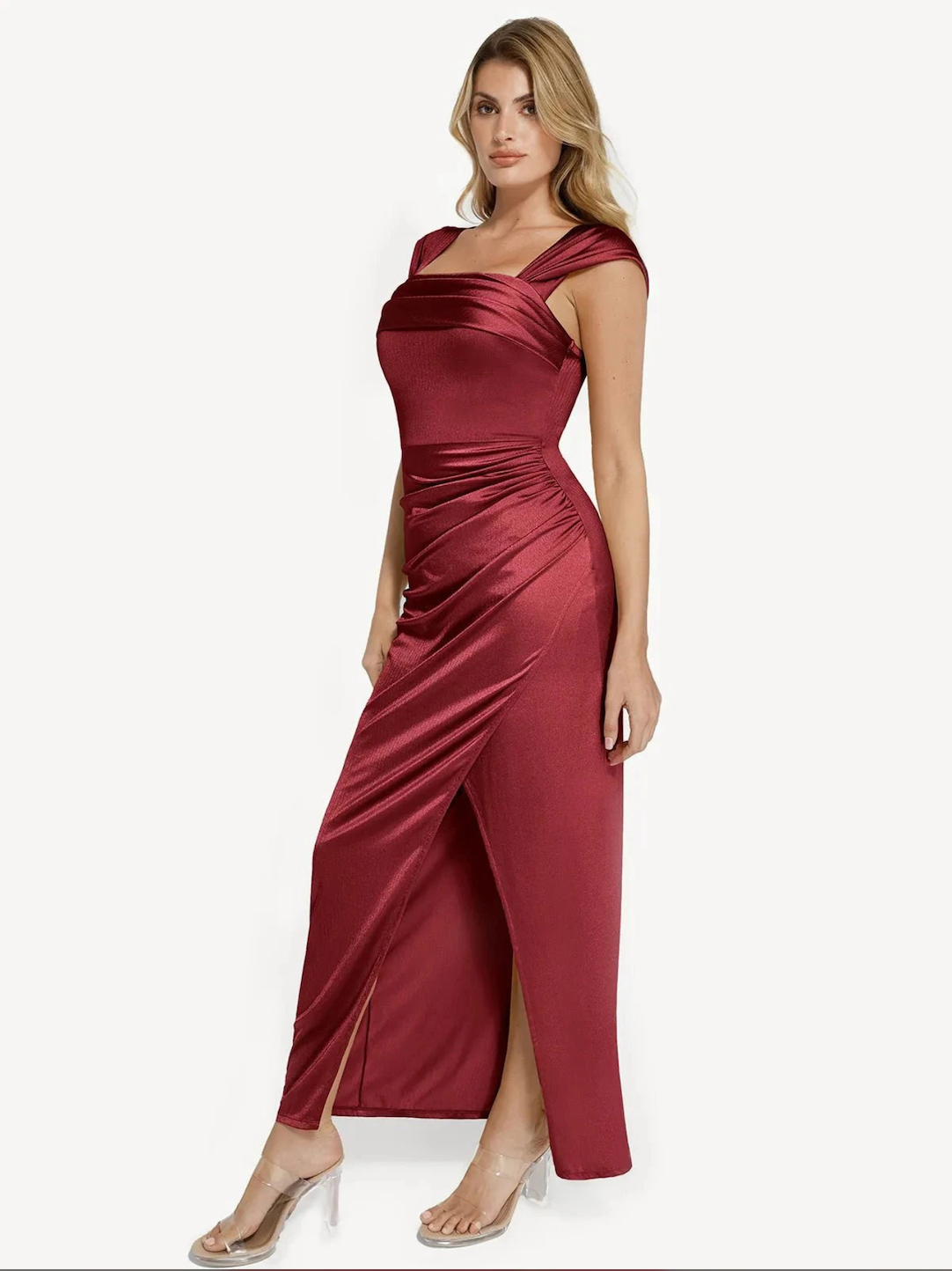 3-Style Off-Shoulder Dress | Loumelia